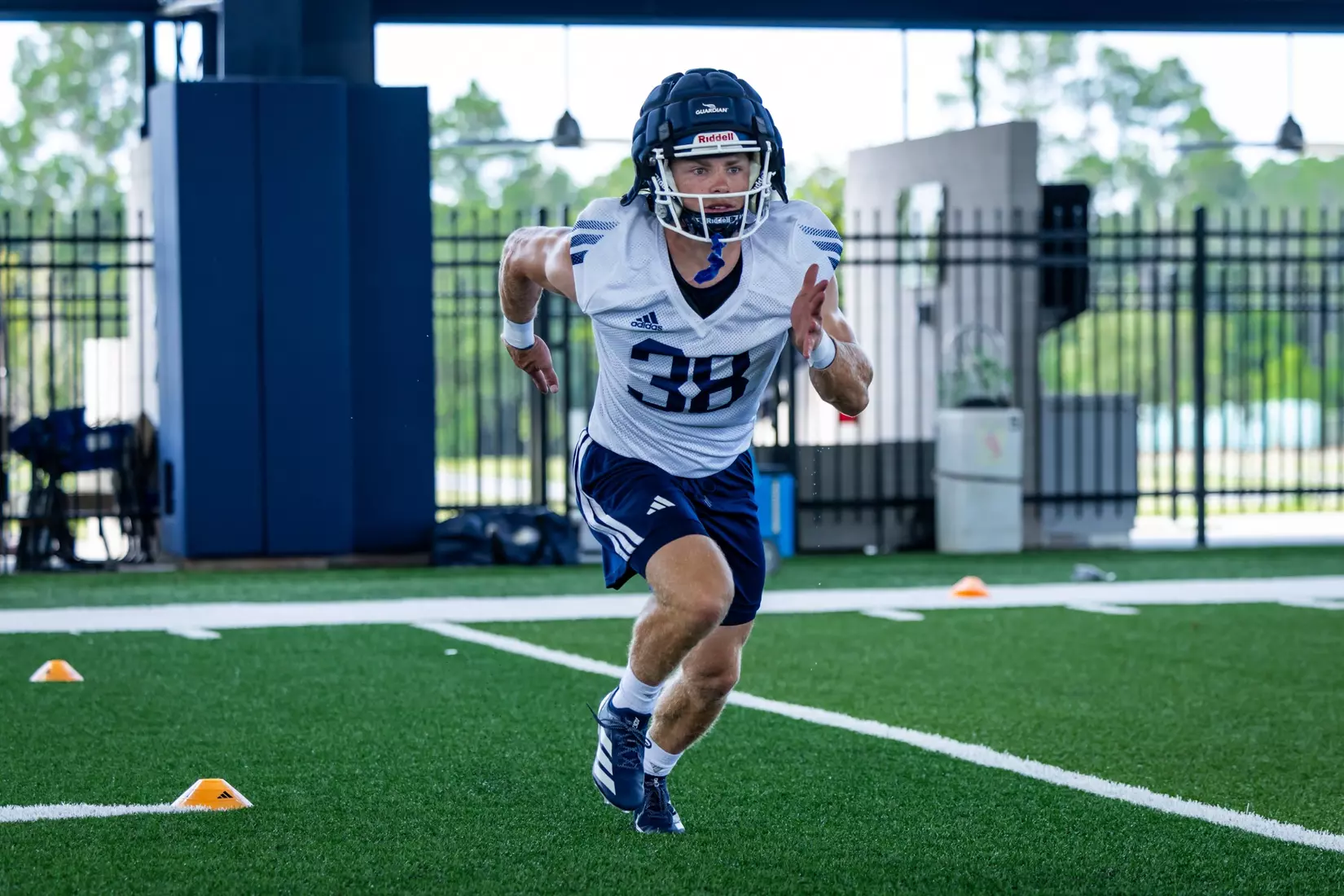 Georgia Southern Football opens Fall Camp 2025 at Anthony P. Tippins Family Training Facility on July 30, 2025 in Statesboro, Georgia. (Photograph by AJ Henderson / Georgia Southern Athletics)