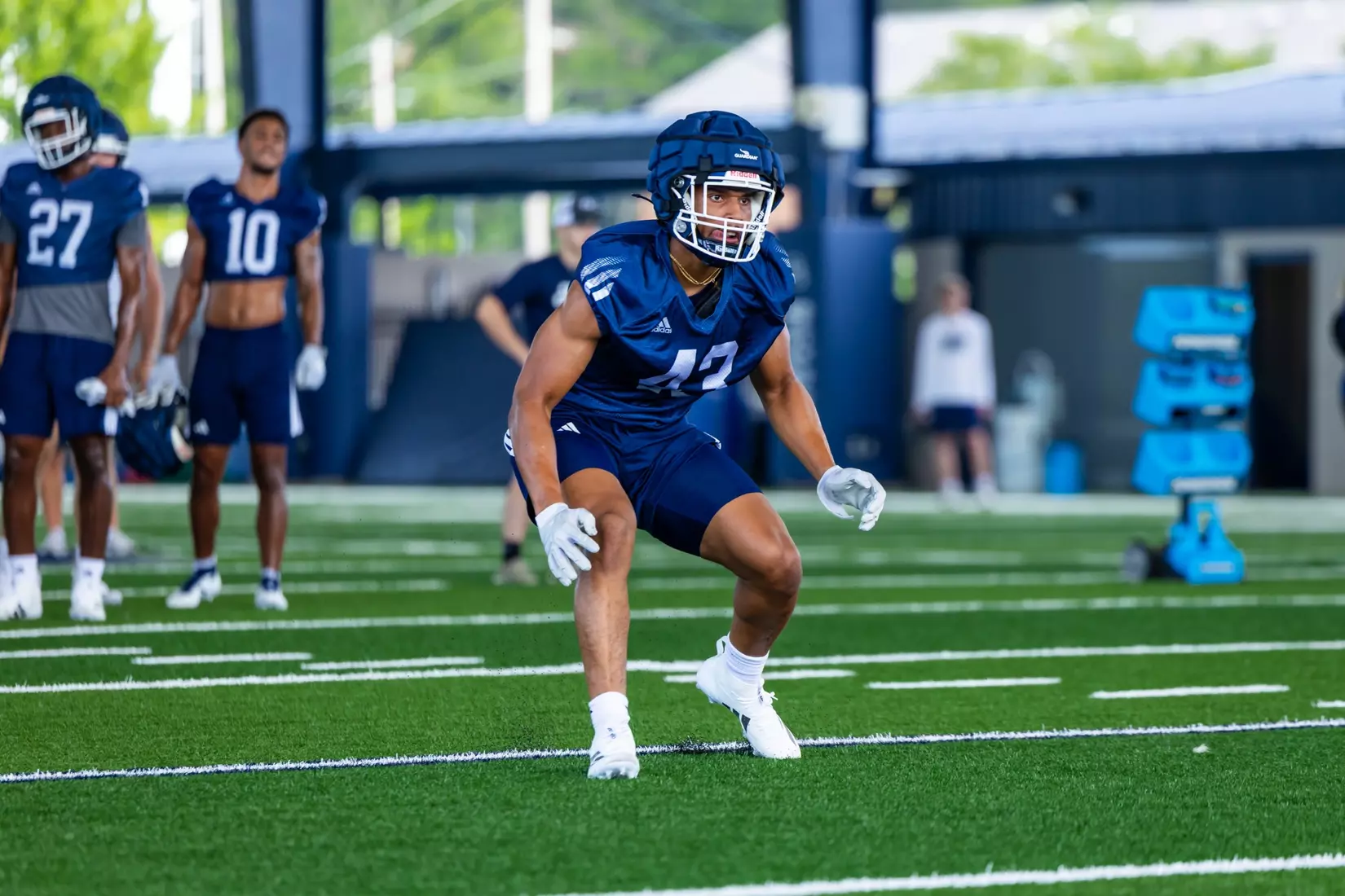 Georgia Southern Football opens Fall Camp 2025 at Anthony P. Tippins Family Training Facility on July 30, 2025 in Statesboro, Georgia. (Photograph by AJ Henderson / Georgia Southern Athletics)