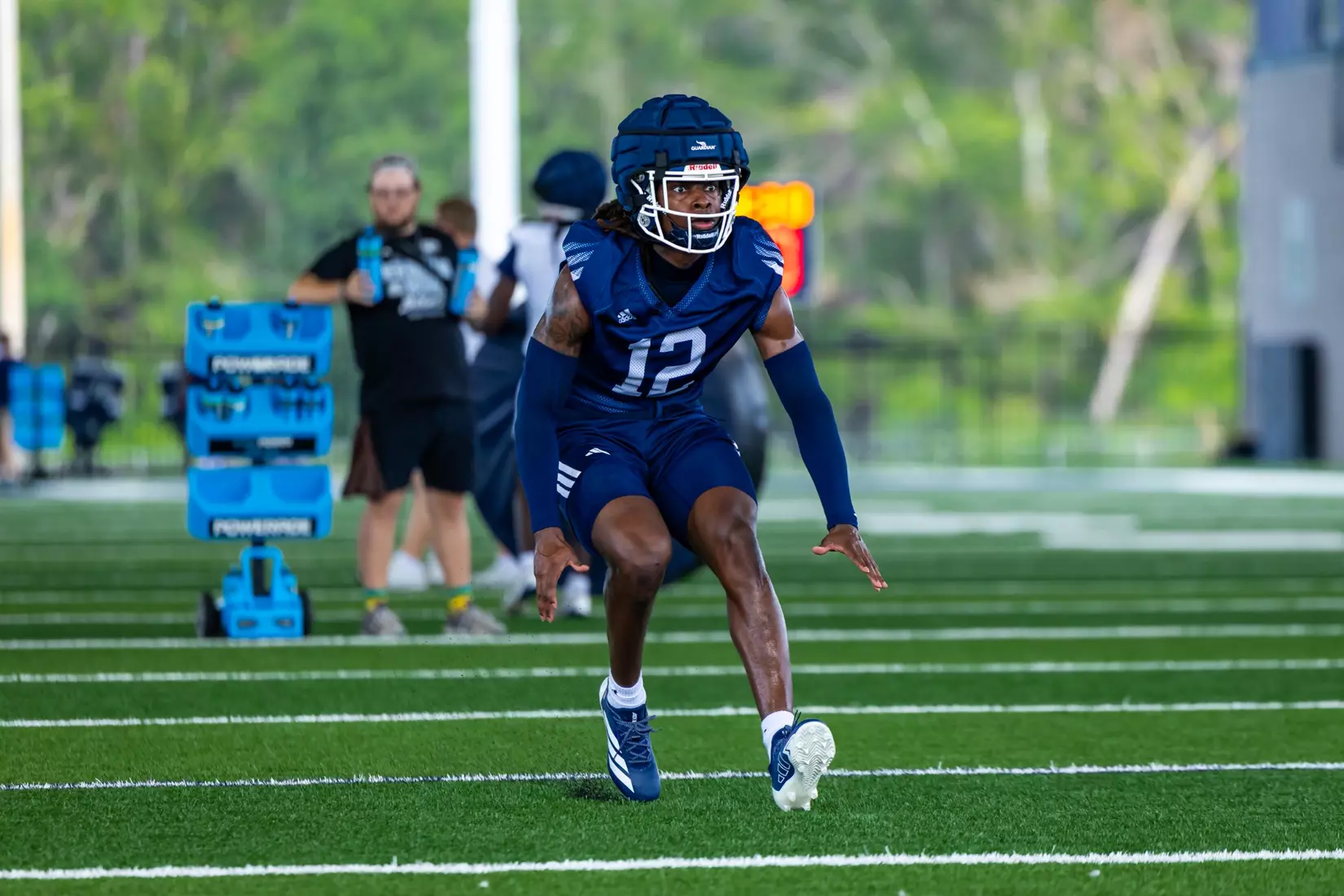 Georgia Southern Football opens Fall Camp 2025 at Anthony P. Tippins Family Training Facility on July 30, 2025 in Statesboro, Georgia. (Photograph by AJ Henderson / Georgia Southern Athletics)