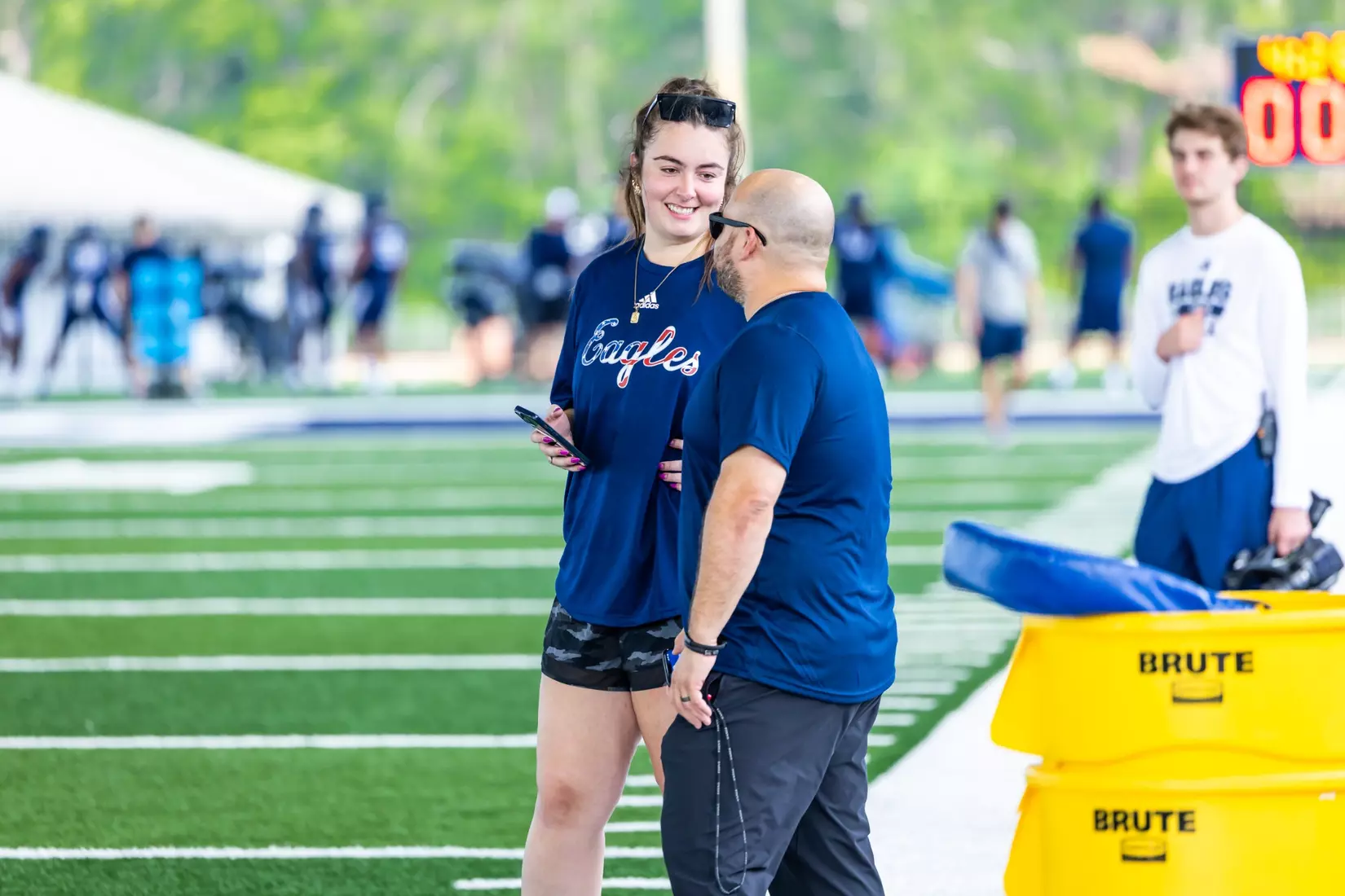 Georgia Southern Football opens Fall Camp 2025 at Anthony P. Tippins Family Training Facility on July 30, 2025 in Statesboro, Georgia. (Photograph by AJ Henderson / Georgia Southern Athletics)