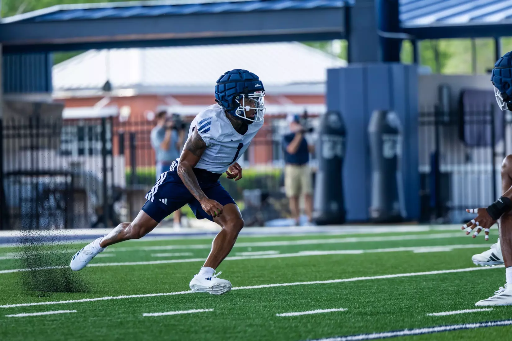 Georgia Southern Football opens Fall Camp 2025 at Anthony P. Tippins Family Training Facility on July 30, 2025 in Statesboro, Georgia. (Photograph by AJ Henderson / Georgia Southern Athletics)