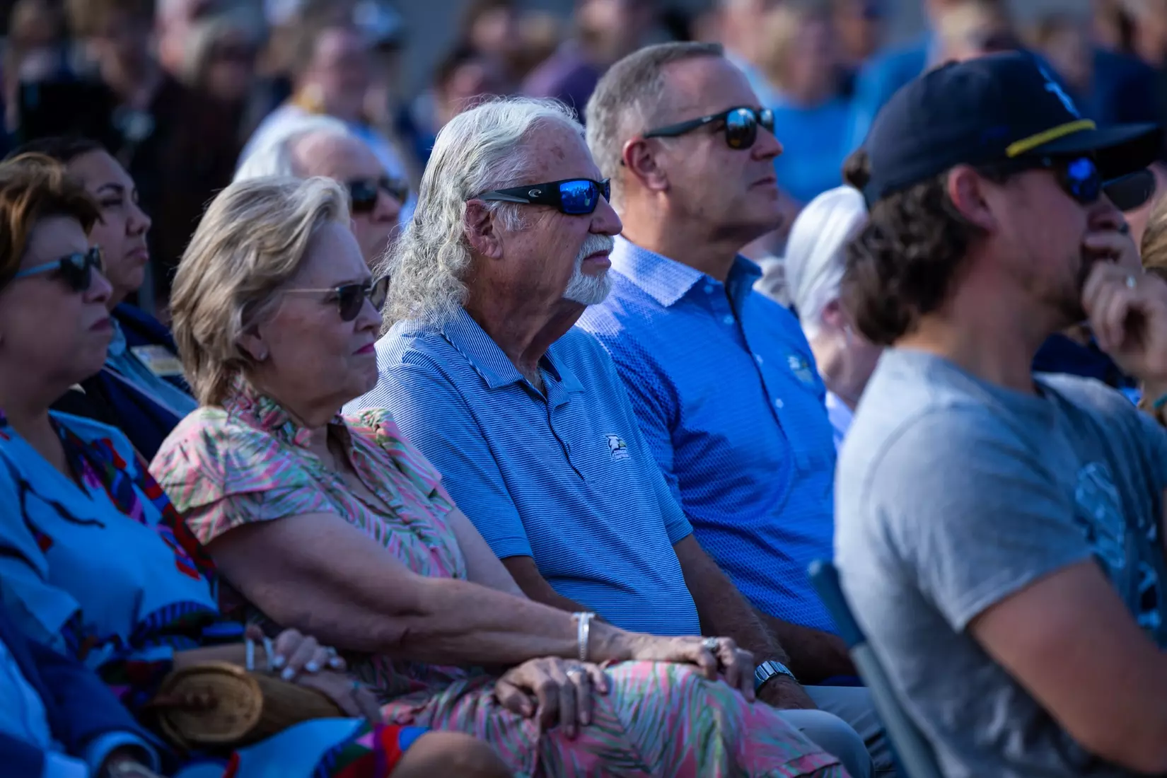Freedom statue unveiling at Allen E. Paulson Stadium on September 12, 2025 in Statesboro, Georgia. (Photograph by AJ Henderson / Georgia Southern Athletics)