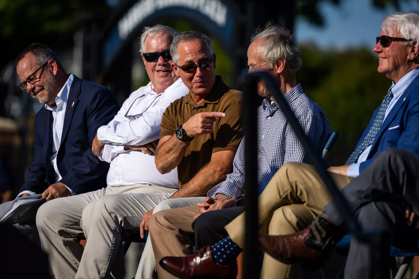 Freedom statue unveiling at Allen E. Paulson Stadium on September 12, 2025 in Statesboro, Georgia. (Photograph by AJ Henderson / Georgia Southern Athletics)