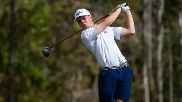 Georgia Southern junior Morgan Blythe during Day One of Bash in the Boro at Georgia Southern University Golf Course on October 13, 2025 in Statesboro, Georgia. (Photograph by AJ Henderson / Georgia Southern Athletics)