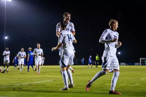 Eagles Celebrate After Goal vs. GSU