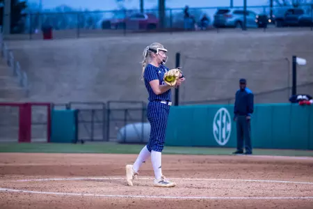 Holland in pitching circle