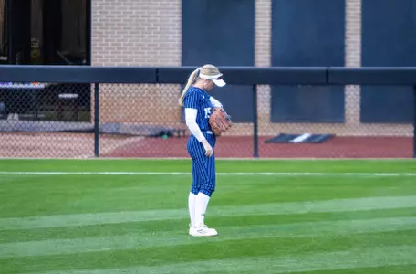 Brooke Kell in outfield