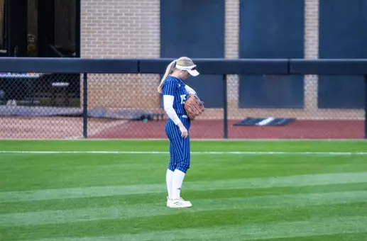 Brooke Kell in outfield