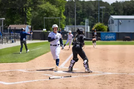 Kennedy Shea at home plate