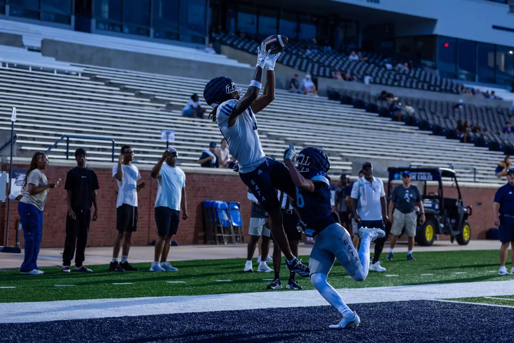 During Georgia Southern Football Fan Day at Allen E. Paulson Stadium on August 15, 2026 in Statesboro, Georgia. (Photograph by AJ Henderson / Georgia Southern Athletics)