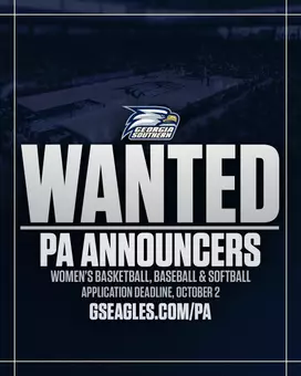 Wanted: PA Announcers