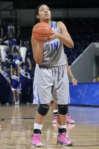 Senior forward Lindsey Lewis.