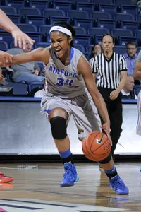 Junior forward Missy Byrd.