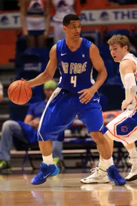 Kamryn Williams led Air Force with 22 points and 13 rebounds.