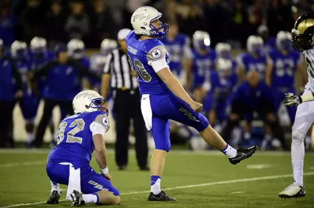 Senior specialist and Lou Groza Award Finalist Will Conant.