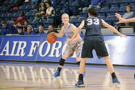 Sophomore guard Sarah Falvey.