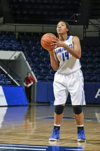 Senior forward Lindsey Lewis