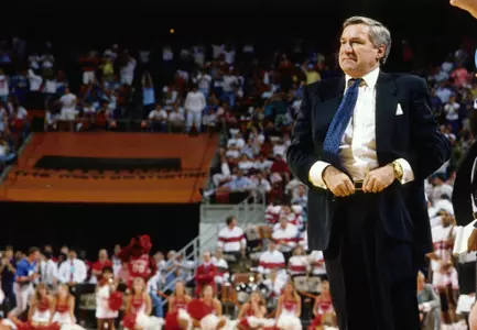 Dean Smith was an assistant coach at Air Force before joining Frank McGuire's staff at UNC in 1958.