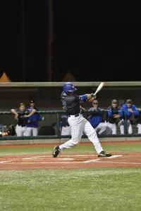 Senior first baseman Tyler Saleck.