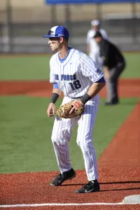 Senior first baseman Tyler Saleck.