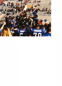 1998 Football Team with Trophy