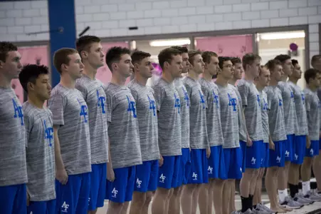 Men's Swim & Dive National Anthem Quad Meet