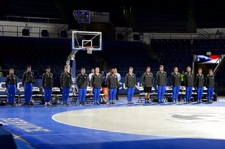 Wrestling Team National Anthem Minnesota