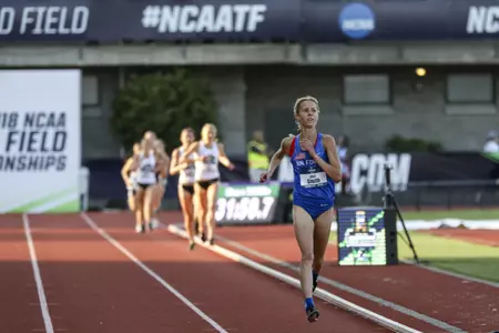 Day 2 of the NCAA Track and Field Outdoor Championships in Eugene, OR on June 7, 2018. (Nate Barrett Photo) Jaci Smit