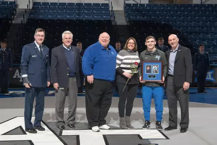 Alex Mossing Senior Day