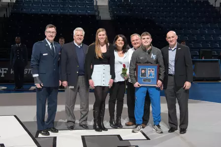 Josh Mossing Senior Night