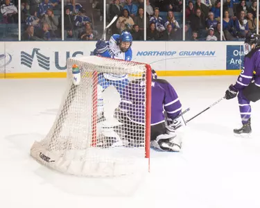 Trevor Stone against Holy Cross