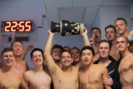 water polo team navy