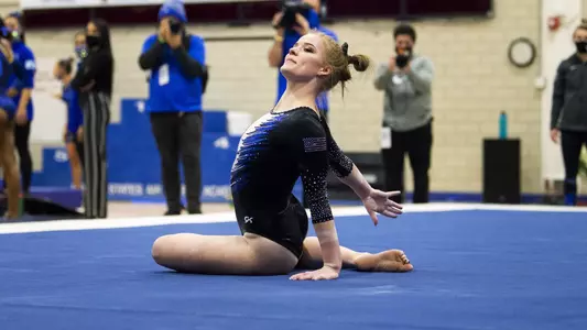 Air Force Academy Women's Gymnastics Team posted a season-high score of 193.900!