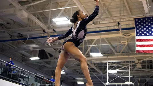 Air Force Academy Women's Gymnastics Team posted a season-high score of 193.900!