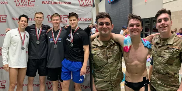 WAC Championship Swimmers