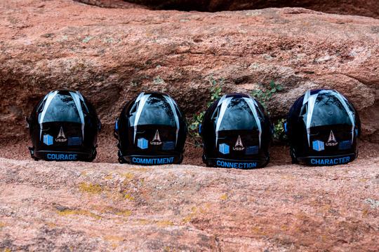 Air Force football team debuts new Space Force jerseys for game against Navy  - CBS Colorado