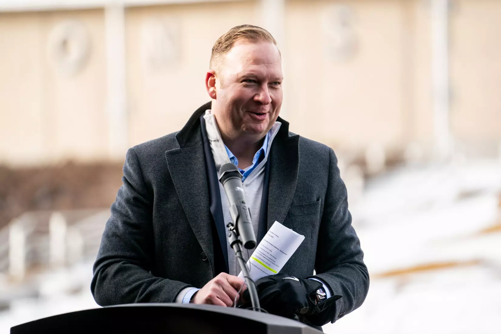 Falcon Stadium East Club Ground-Breaking