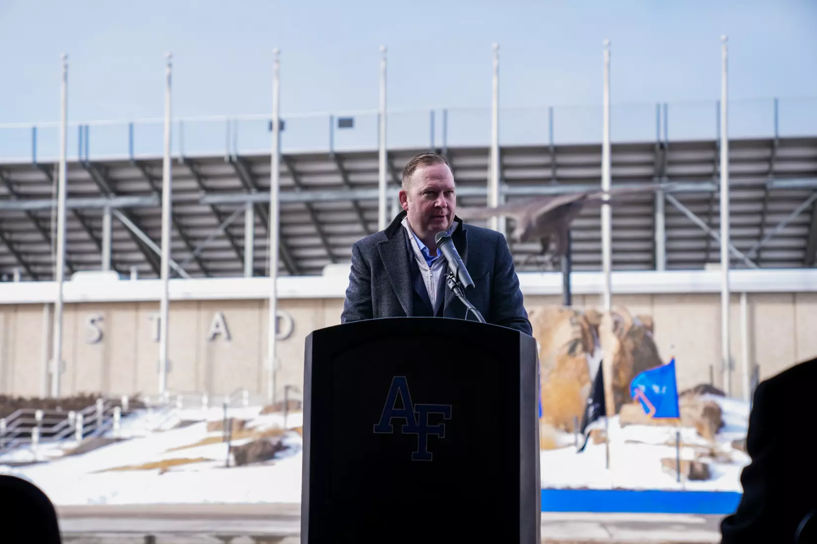 Falcon Stadium East Club Ground-Breaking