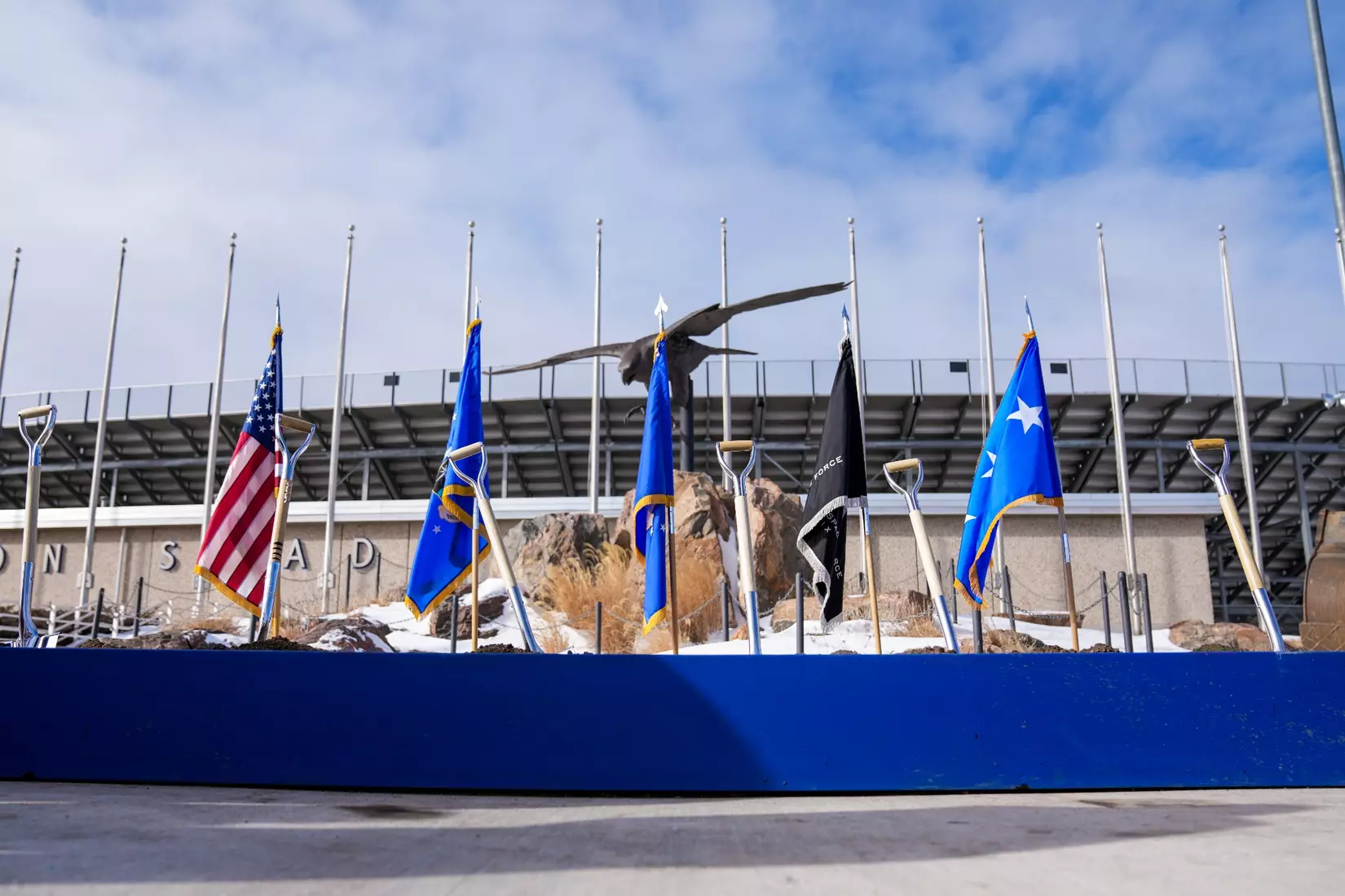 Falcon Stadium East Club Ground-Breaking