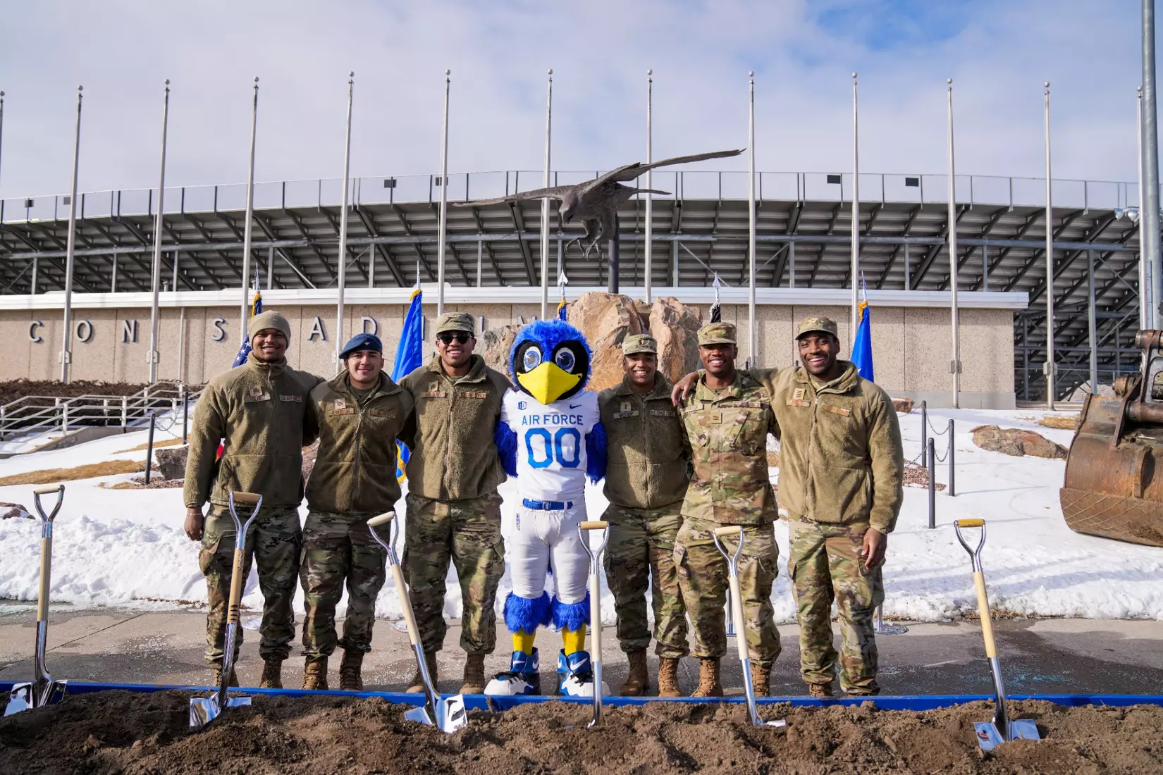 Falcon Stadium East Club Ground-Breaking