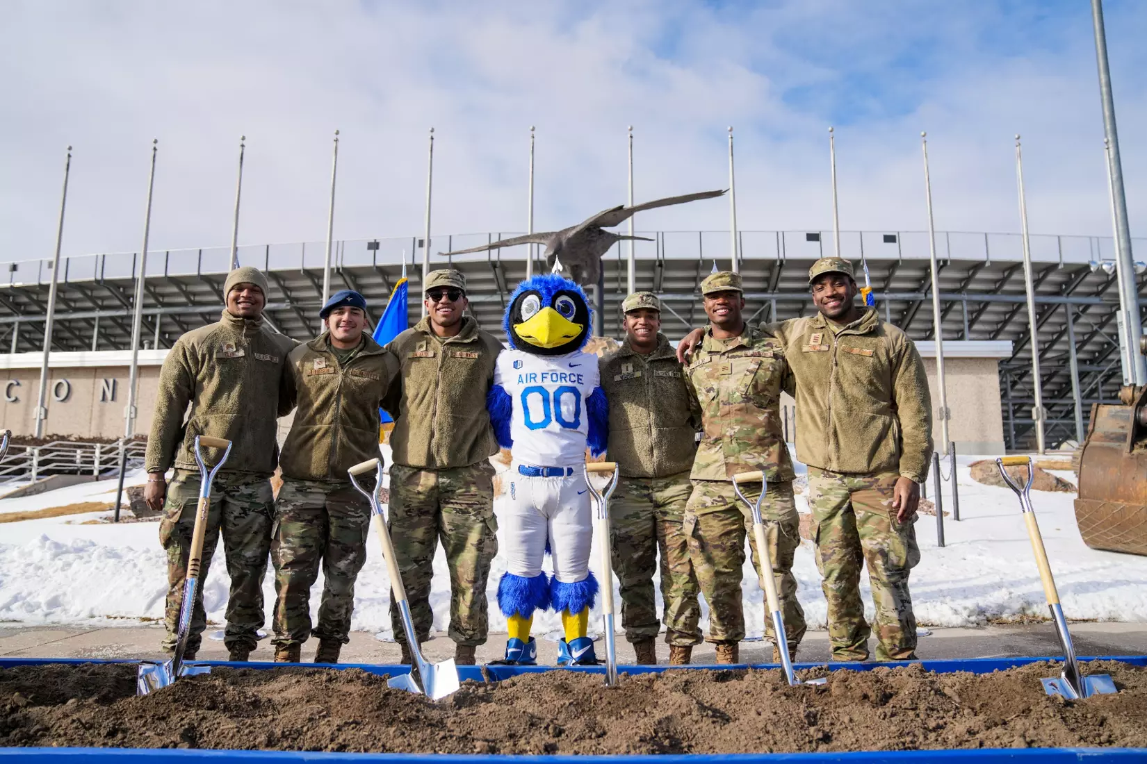 Falcon Stadium East Club Ground-Breaking