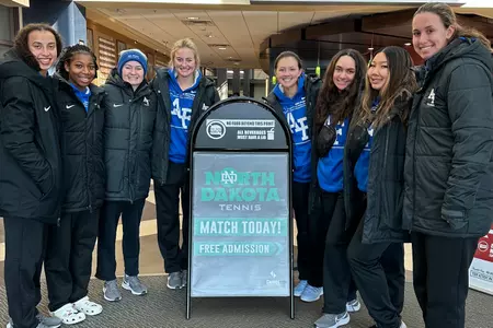 Women's Tennis at North Dakota | Jan. 29, 2023