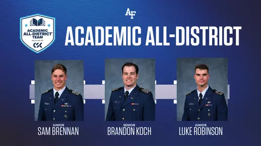 Academic all-district, Brennan, Koch, Robinson