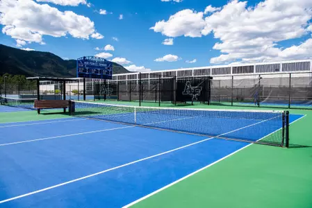tennis courts