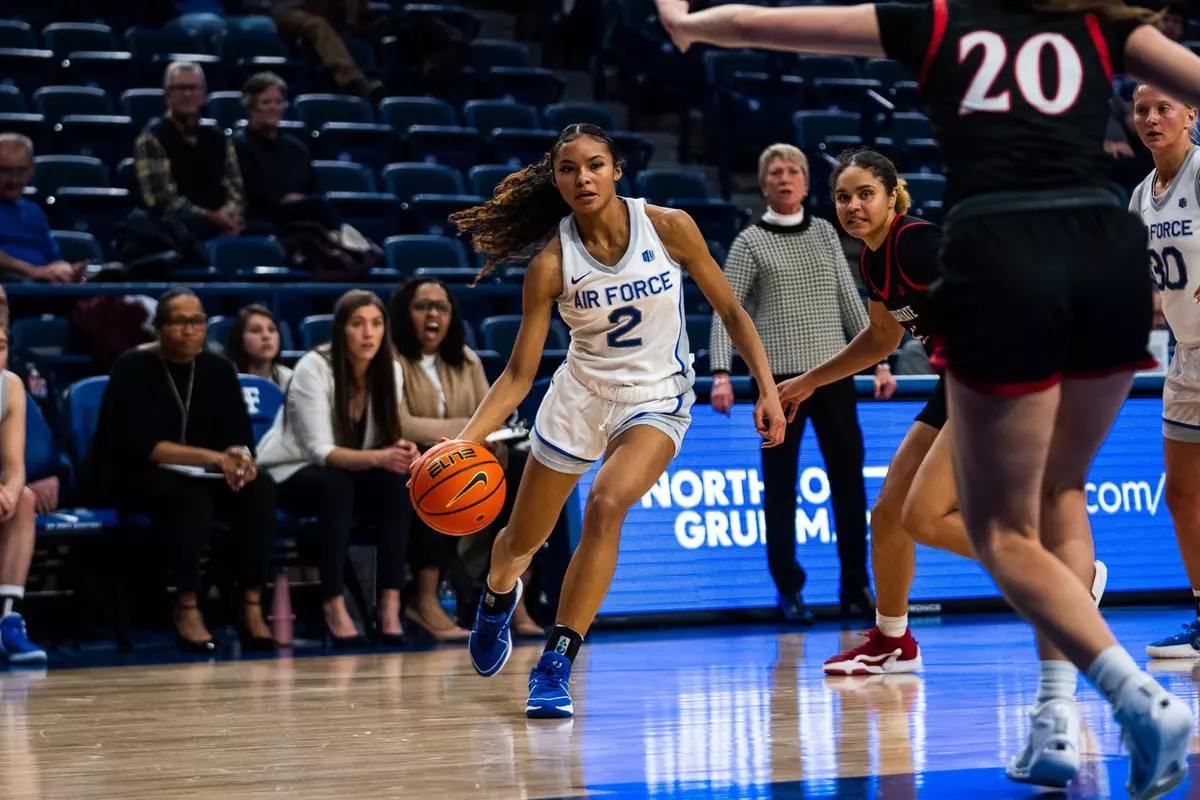 WBB Milahnie Perry Action vs. San Diego State 2023-24