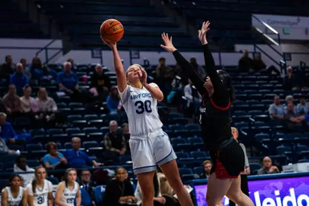 WBB Dasha Macmillan Action vs. SDSU 2023-24