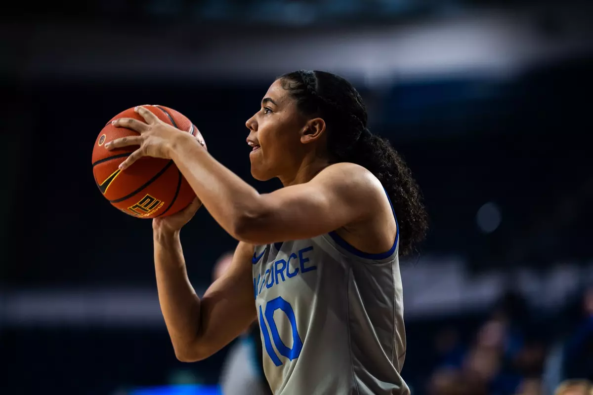 WBB Jayda McNabb Action vs. Wyoming 2023-24
