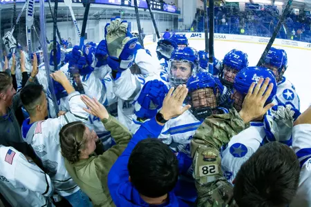 Hockey celebration cadets