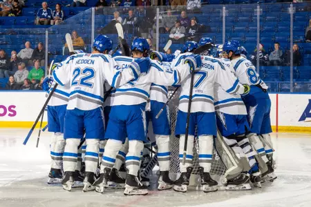 Team huddle