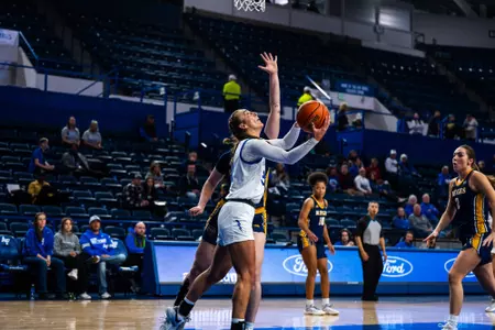 WBB Emily Adams Action vs. Regis 2024-25